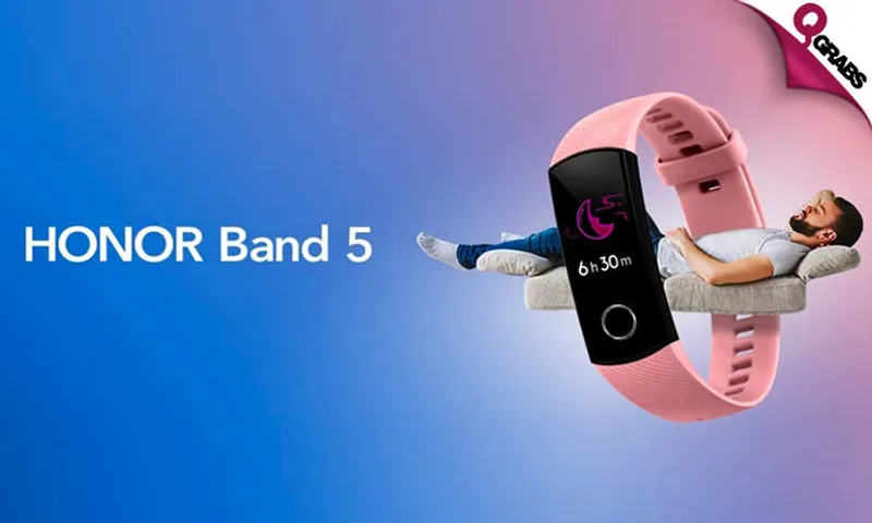 Honor Band 5 Fitness Tracker!
